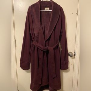 UGG® Duffield II Fleece Shawl Collar Wrap Cozy Robe size XL